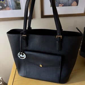 Michael Kors Jet Set  Large Tote Handbag Saffiano leather